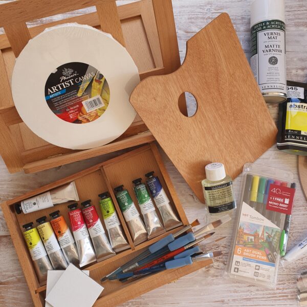 Sorteo Solidario Set materiales Bellas Artes - Imagen 3